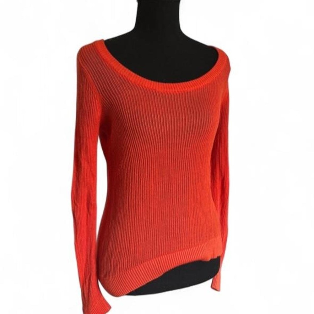 Y2K orange long sleeve lightweight long sleeve size large